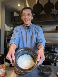 店主　土鍋ごはん