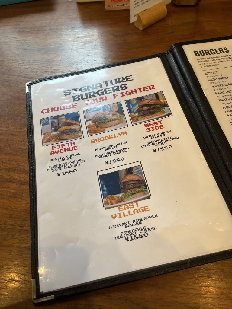 マティーニ　メニュー