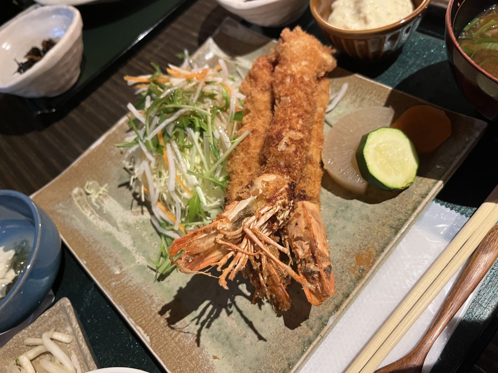 エビフライどーん